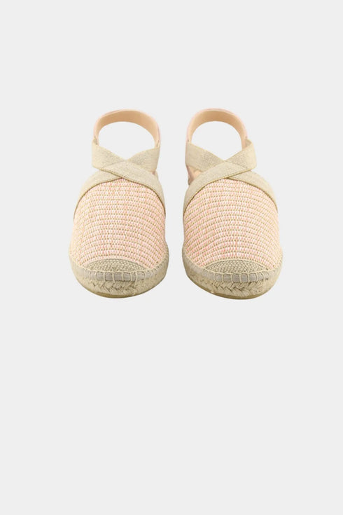 Maypol Woven Slingback Espadrille Wedge Sandals